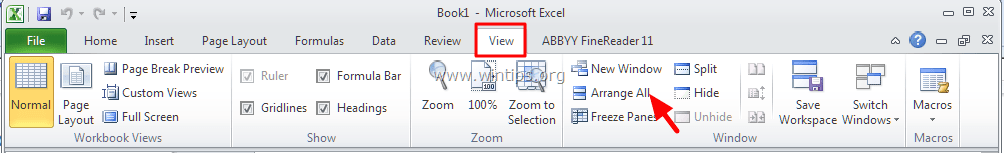 Excel data not showing - Excel sheet area is grayed out (Blank)