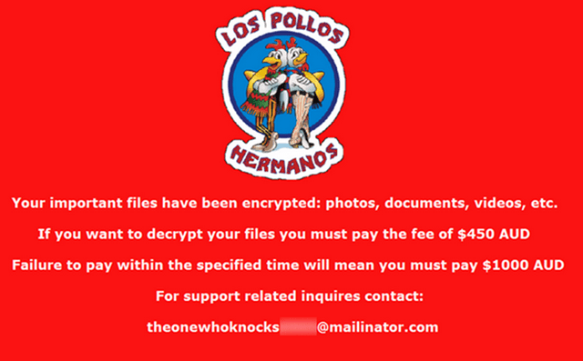Los Pollos Hermanos-trojan-removal