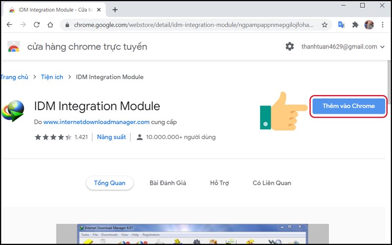 Cách thêm IDM vào Chrome cực kỳ đơn giản