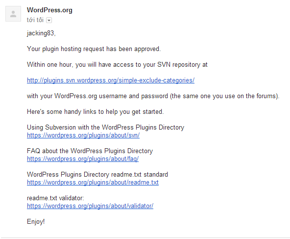 Hướng Dẫn Upload Plugin Lên WordPress.org