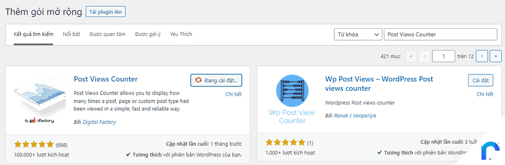 Thêm lượt xem bài viết vào WordPress Post Views Counter