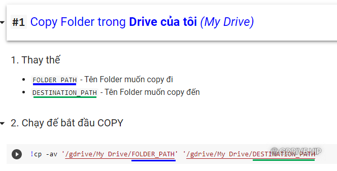 Tool Copy Folder Google Drive bằng Google Colab dễ sử dụng (Full chức năng – tiếng Việt)