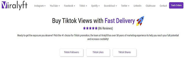 Tool tăng view Tiktok – Viralyft