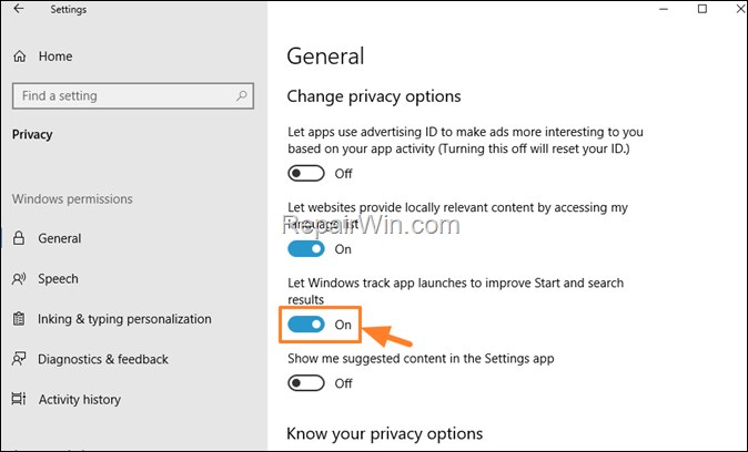 Run command box Not Saving History - FIX 1