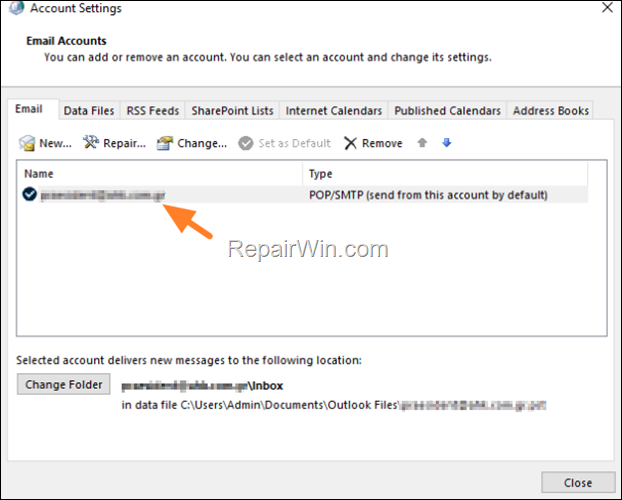 email accounts