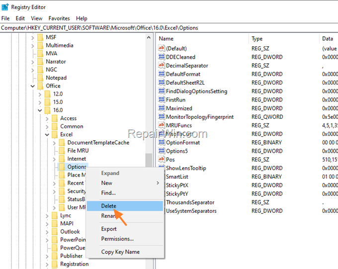How to Reset Excel to Default Settings