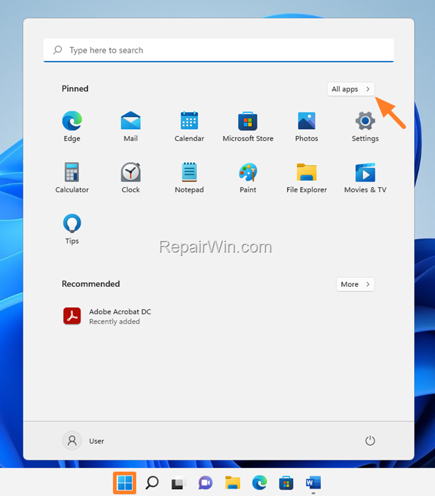 all apps windows 11