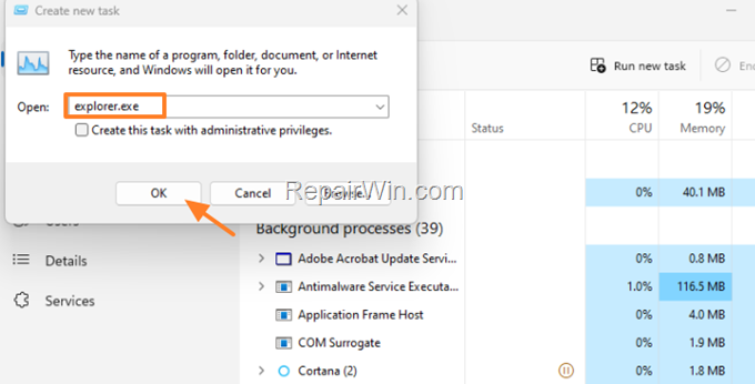 Black Screen with Cursor in Windows 10/11 - fix1