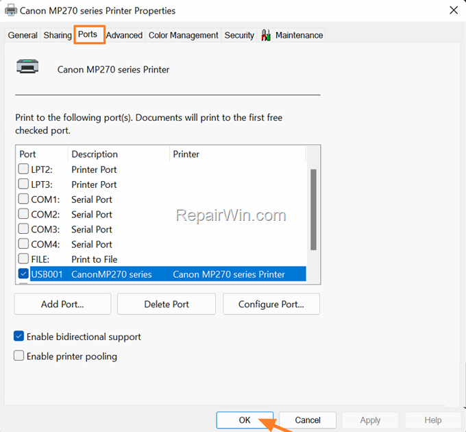 FIX Canon printer no longer supported under Windows 11.