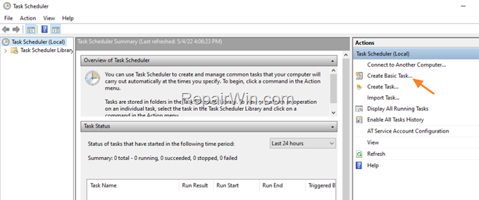 schedule auto shutdown