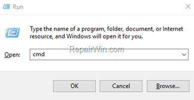 open command prompt