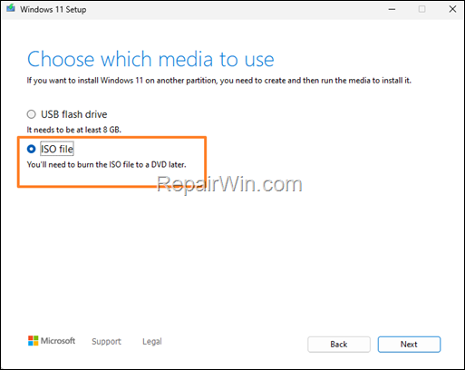 Download Windows 11 ISO file