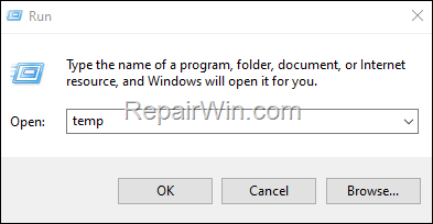 How to Delete Temporary files in Windows 10/11.