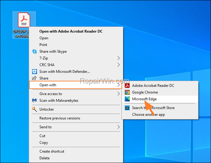 Annotate PDF Document in Edge