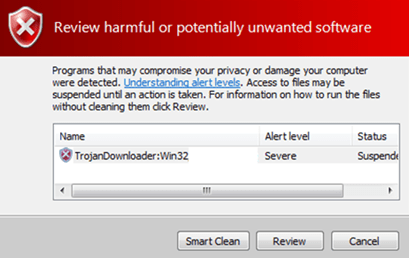 Trojan-Downloader-JS-removal-guide