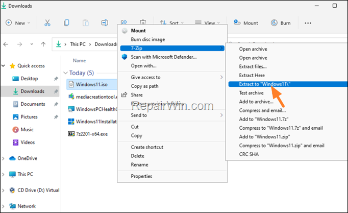 Install Windows 11 22H2 on Unsupported Hardware