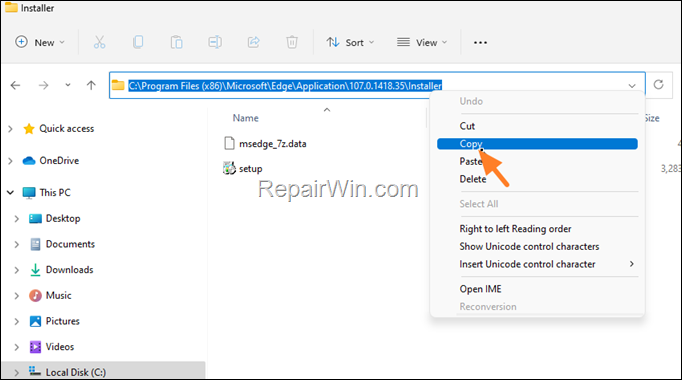 How to uninstall microsoft edge