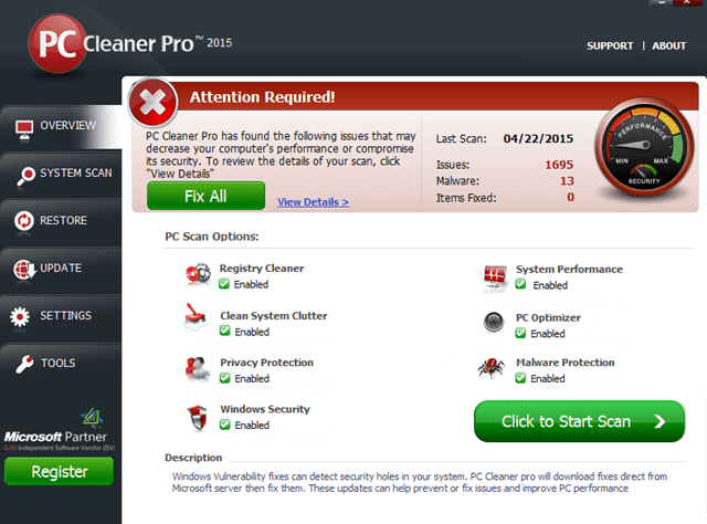 PC Cleaner PRO - removal-guide
