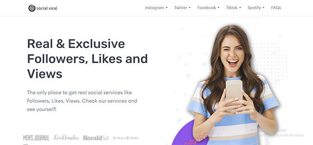 Web tăng view TikTok – SocialViral