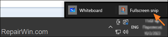 How to Take Screenshot with Snip and Sketch