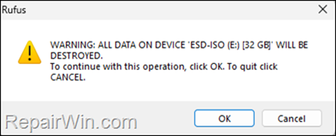 RUFUS USB Creator Utility