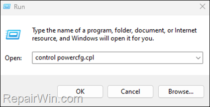 Power Options
