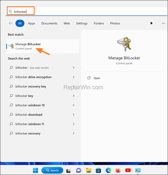 BitLocker Drive Encryption
