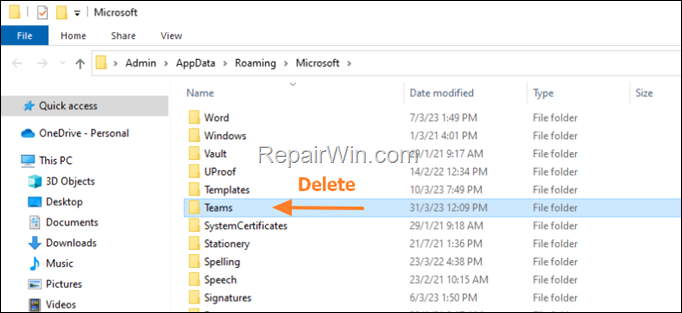 Microsoft Teams - We weren't able to connect. Try again