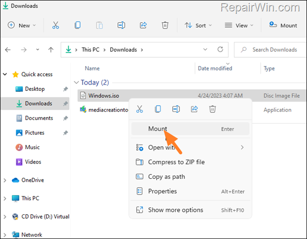 How to Repair Windows 11 with In-Place Upgrade.