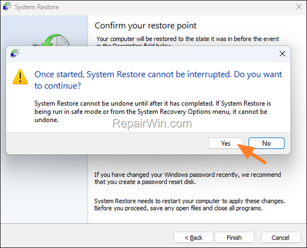 System Restore