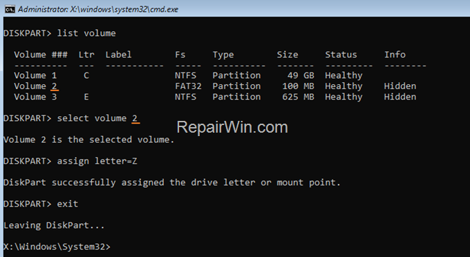 fix windows 11 won't boot - EFI