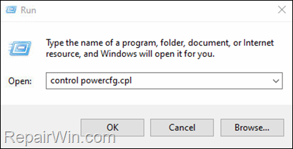 power options
