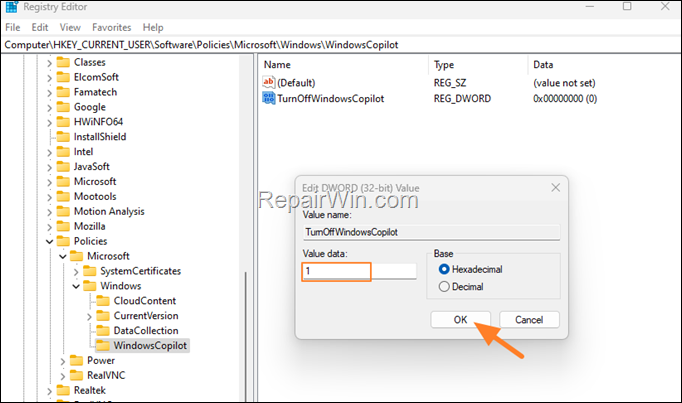 Turn Off Windows 11 Copilot
