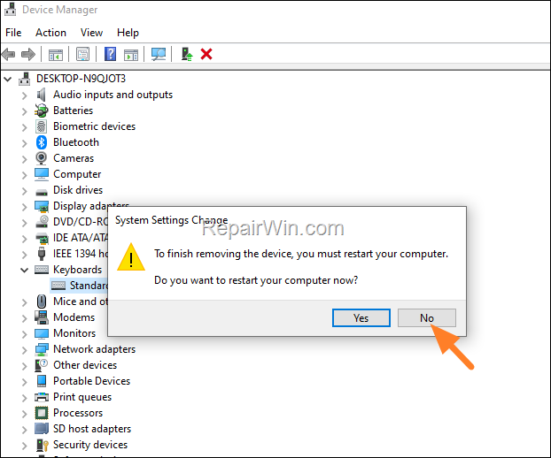 Temporarily Turn off Laptop Keyboard