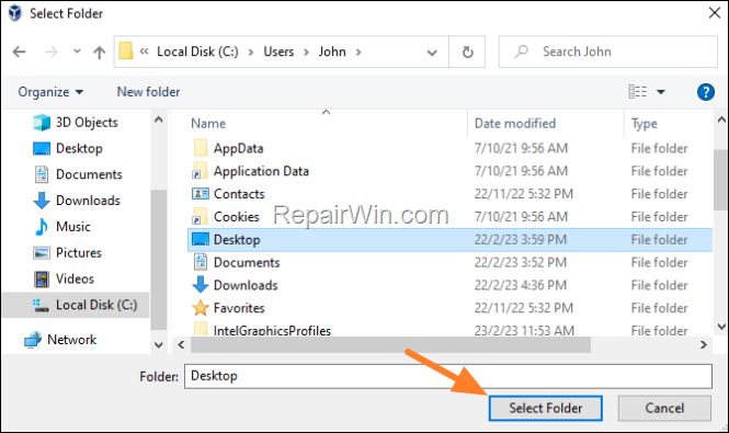 Map a local folder or drive in virtualbox