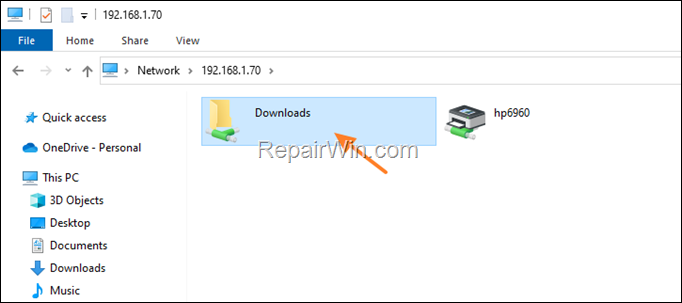 share network folder in virtual machine