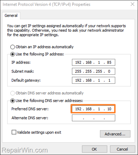 server not operational