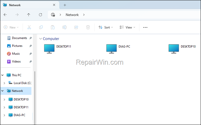 FIX: Computers not Showing Up in Network (Windows 10/11).