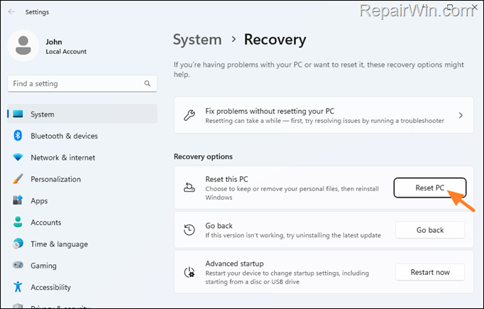 How to Restore Windows 11 to a Clean State