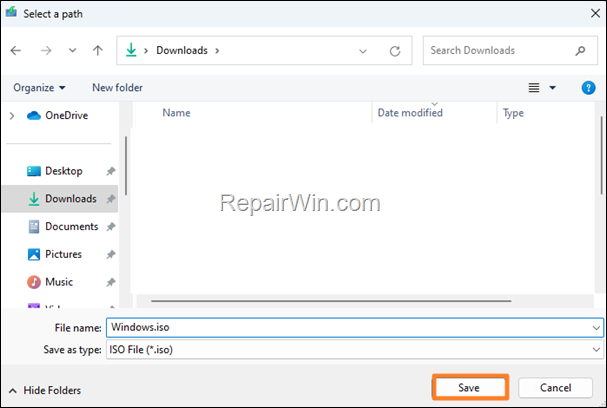 Install Windows 11 from ISO