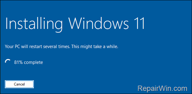 Install Windows 10