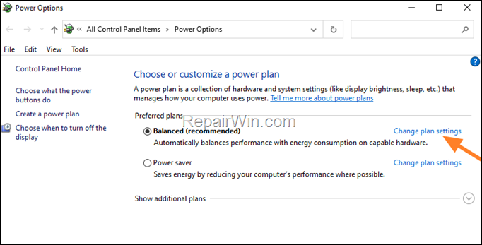 Change Lid Open Action on Windows 10/11