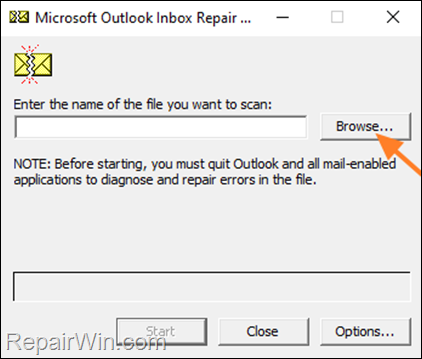 Outlook Repair Tool