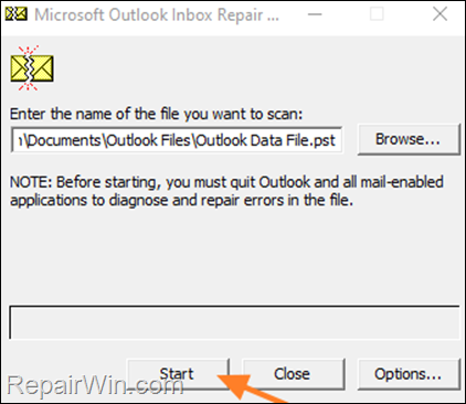 Inbox Repair Tool