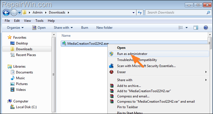 0X80072F8F - 0X20000 - MediaCreationTool22H2.exe