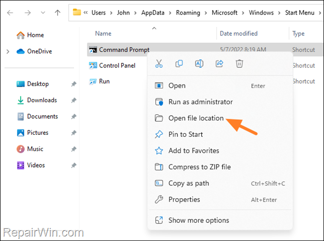 How to Always Open Command Pompt as Administrator