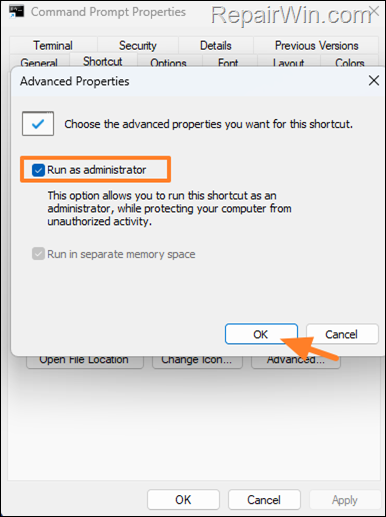 How to Always open Command Pompt as Administrator