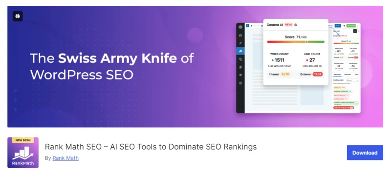 6 plugin miễn phí cần thiết cho WordPress 3 rankmath seo