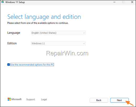 Download Windows 11 ISO file