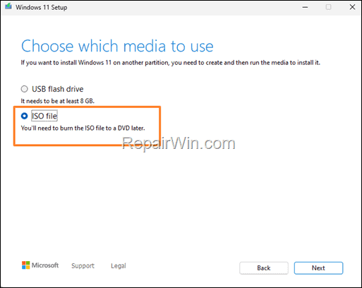 Download Windows 11 ISO file